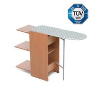 Foppapedretti Stir8 - Asse da Stiro Pieghevole Salvaspazio con Struttura in Legno : Colore - noce