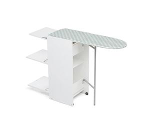 Foppapedretti Stir8 Mobile stiro con piano a scomparsa, Bianco