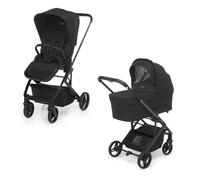 Foppapedretti Tictoc Duo passeggino+navicella, Ebony