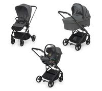 FOPPAPEDRETTI Tictoc I-Size - Sistema combinato Navicella + Passeggino + Seggiolino Auto - Stone