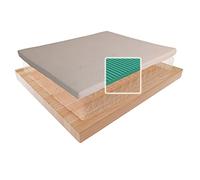 Foppapedretti® Topper Correttore in Memory Foam, 140x200 Alto 8 cm, Fodera in Fibra di Legno, Dispositivo Medico