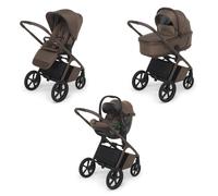 FOPPAPEDRETTI - Trio Commander Cinnamon Brown con Seggiolino Auto Disk Infant