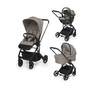 Foppapedretti Trio Tic Toc con Ovetto I-Size Reclinabile Borsa Coprigambe Colore Desert