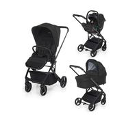 Foppapedretti Trio Tic Toc con Ovetto I-Size Reclinabile Borsa Coprigambe Colore Ebony