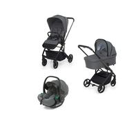 Foppapedretti Trio Tic Toc con Ovetto I-Size Reclinabile Borsa Coprigambe Colore Stone