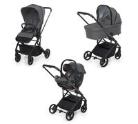 FOPPAPEDRETTI Tictoc I-Size - Sistema combinato Navicella + Passeggino + Seggiolino Auto - Stone