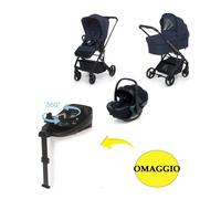 Foppapedretti Trio TicToc Con Seggiolino Auto Rek i-Size + Base REK OMAGGIO