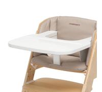 FOPPAPEDRETTI - Vassoio Per Sedia Evolutiva Stile e Tiramisù - Bianco