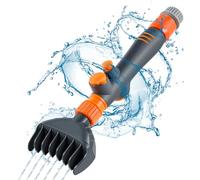 Foppla Spazzola per la pulizia efficiente del filtro della vasca idromassaggio con 6 potenti getti d'acqua Spazzola per la pulizia della cartuccia filtro riutilizzabile portatile per la pulizia della