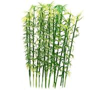 Fopytu 20 Pezzi Modello di bambù Alberi di bambù, Alberi di bambù Verdi per Decorazioni per Casa, Paesaggio in Miniatura, Progetto di di Landform