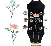 Fopytu Adesivi per Tastiera per Chitarra 2 PCS Decalscale per Chitarra per Chitarra Elettrica per Chitarra Acustica per Basso