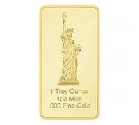 Fopytu American Statue of Liberty Eagle Commemorative Coin Coins Coins Crauts Collection Challenge Decorazione per Casa