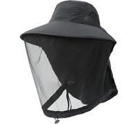 Fopytu Cappello a Secchiello in Antizanzare, Berretto Pesca All'aperto, Cappello a con Zanzariera, Copertura per Il Viso con Protezione UV, Berretto Pesca a Secchiello per Campeggio