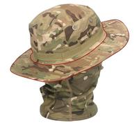 Fopytu Cappello Pescatore Campeggio All'aperto Cappello Mimetico a Tesa Larga Sciarpa per Il Viso Cappello Militare Mimetico Protezione Solare UV Cappellini per Uomo