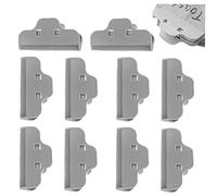 Fopytu Clip per Sacchetti Alimentari, 10 Pezzi Clip per Sacchetti di Patatine Riutilizzabili per Conservazione degli Alimenti, Clip di Sigillatura in Plastica per Snack, caffè, Casa, Cucina, Viaggio,