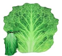 Fopytu Coperta per Verdure in Lattuga Coperta Vegetale Verde per Bambini E Adulti Divertenti Cibo Vegetariano Peluche Morbide Coperte per La Sedia del Divano Letto
