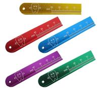 Fopytu Righello di Misurazione di Precisione Dentale Scala di Misurazione Endodontica Dispositivi di Misurazione Endodontica Strumento Dentale per Odontoiatria