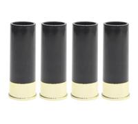 Fopytu Set di Vetro a 12 Scatti 4 a Forma di Proiettile Bicchiere di Bicchiere Barrette per Bicchieri per Uomo Set Regalo di Lusso Set di Bicchieri Tiro in Plastica