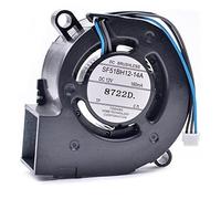 For - 0.16A 3-Wire with Double Ball Bearing for Efficient Heat Dissipation SF51BH12-14A DC 12V Blower Fan LMNCBVYA