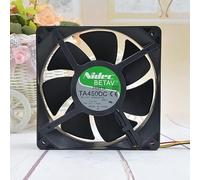For 12V 1.40A, 4000RPM, 160CFM, Durable Double Ball Bearing TA450DC B35502-35 120mm Miner Radiator Fan - LMNCBVYA(F3-plug)