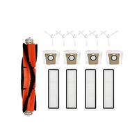 For 1S B101CN B116 X10 + Accessori L10s Ultra / S10 Pro Spazzola laterale principale Filtro Hepa Parti del sacchetto for la polvere del mop cantone di Durapur (Color : 15PCS)