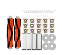 For 1S B101CN B116 X10 + Accessori L10s Ultra / S10 Pro Spazzola laterale principale Filtro Hepa Parti del sacchetto for la polvere del mop cantone di Durapur (Color : 39PCS)