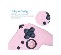 For 2 Pro Cat Ear Game Controller Silicone Case Anti-Slip Sweat-Proof Tight Fit Comfortable Game