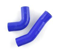 For 2001-2009 X-TYPE2.0 EGR MAP 2.0 2.2D Kit tubo flessibile turbo intercooler in silicone C2S26988 C2S26986 2002 2003 2004 2005(Blue)