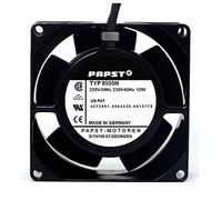 For, 2700RPM, 29.4CFM, 50,000 Hours Lifespan Papst 8550N 8038 High Temperature Resistant All-Metal Fan - 230V, 0.07A LMNCBVYA