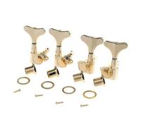 For 2x2 accordatori for basso sigillati, chiavi di accordatura, set di teste di macchine for jazz bass di precisione, oro