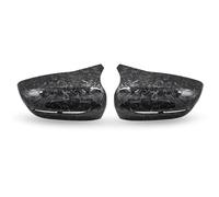 For 3 4 5 7 8-Series For G20 For G21 For G28 For G11 For G12 For G14 Exterior Side Rearview Mirror Cover Calotta Specchietto Retrovisore(Forged Carbon Look)