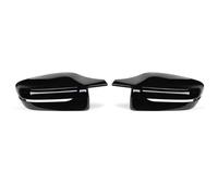 For 3 Series G20 G21 G28 320d 330e 330i 2019-2022 M4 Style LHD RHD Side Wing Rearview Mirror Cover Caps HETEVSCCK(LHD-Bright black)