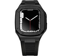 For 8 7 6 5 4 SE 41/44/45mm Stainless Steel Watch Case Band Modification Kit，Light Duty Rugged Watchband ProtectiveKit Accessories