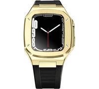 For 8 7 6 5 4 SE 41/44/45mm Stainless Steel Watch Case Band Modification Kit，Light Duty Rugged Watchband ProtectiveKit Accessories