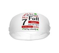 For A Righteous Man May Fall 7 Times And Rise Again But Wicked Shall Fall By Unisex Fascia Sportiva Leggera Headband Antiscivolo Fasce Per Capelli Per Fitness Yoga All'Aperto Ciclismo