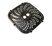 For accessori for padella grill for friggitrice ad aria PowerXL for vassoio Vortex Pro da 8 QT, piatto croccante di ricambio con paraurti in gomma, lavabile in lavastoviglie(22 * 22cm)