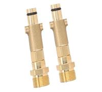 For adattatore for idropulitrice Nilfisk M22 con filettatura esterna, connettore a baionetta in ottone for idropulitrici, temperatura massima 90°C(2PCS)