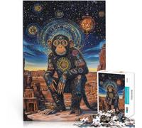 for Adults 1000 Piece Jigsaw Puzzle Fantasy Monkey Art for age 14 years and over Each piece is unique - Fun and challenging game for the whole family deal as gifts for the whole family 。
