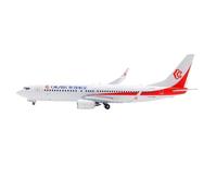 For aeromodelli in lega finiti in scala 1:200, modello di aereo B737-800, decorazione in metallo pressofuso for aeroplani, modello in scala 1/400