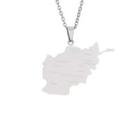 For Afghanistan Stainless Steel Pendant Necklaces Jewelry Gold Color Items for Bridal Women Man Party Gifts Earrings Sets Round Ball Jewelry (Model 4)