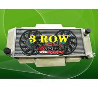 FOR AFTERMARKET FORD FIESTA I MK1 1.3/1.6 XR2 3 ROW RADIATOR+FAN MANUAL 1976-83