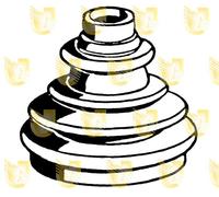 For Alfa 156 Tutti i Modelli Tw.Spark Cuffia Giunto Lato Ruota Ø 27x86 H=98mm