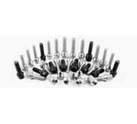 For Lancia Phedra 2003> Kit 4 Bulloni Farad Es.17 M14X1,5 L.27 Cerchi in Acciaio