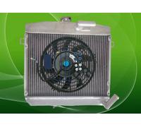 For Alfa Romeo 1300 GT JUNIOR 105 115 Series GTV GTC GTAM 71-77 Radiator+FAN