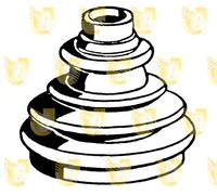 For Alfa Romeo 155 Tutti i Modelli (No 2.5 TD) Cuffia Giunto Lato Ruota Unigom