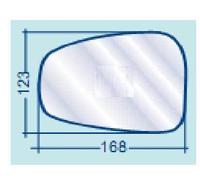 For ALFA ROMEO 159 DAL 10.2005> VETRO RETROVISORE DX CURVO AZZURRATO