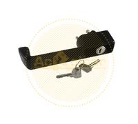 For ALFA ROMEO AR8 1978>2.1981 MANIGLIA POST. LATERALE SX PLASTICA NERA CHIAVI