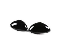 For Alfa Romeo For Stelvio For Giulia 2017-2022 ABS Carbon Fiber Car Side Rearview Mirror Cover Trim Exterior Accessories WEFOLCC(Giulia Black)