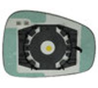 For ALFA ROMEO MITO VETRO + PIASTRA RETROVISORE SX ASFERICO CURVO AZZURRATO