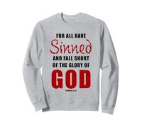 For All Have Sinned - Romans 3:23 KJV Christian Gospel Felpa